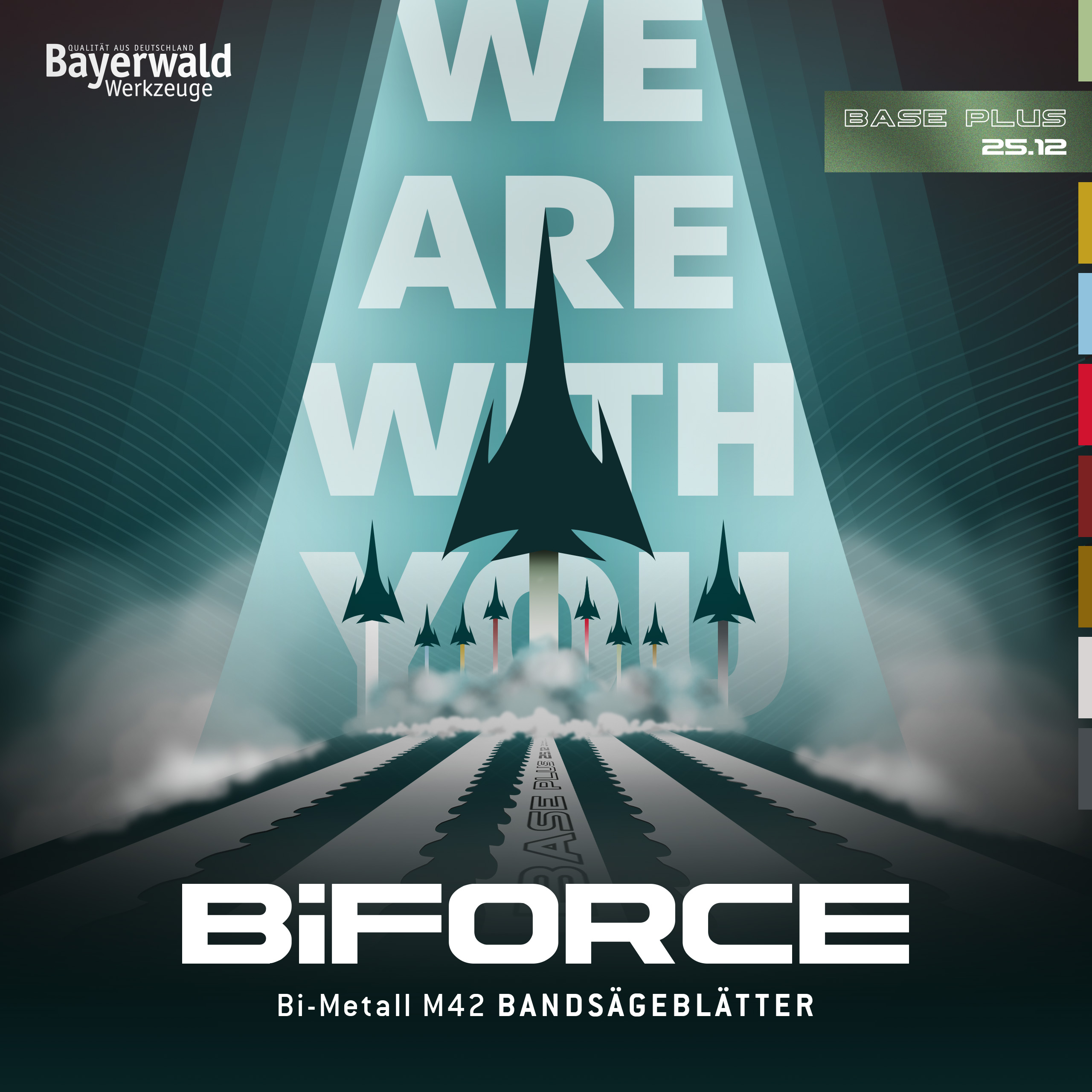 Bayerwald M42  Bandsägeblatt BiFORCE BASE PLUS 2890 x 27 x 0.9 x 4|6 ZpZ Bayerwald M42  Bandsägeblatt BiFORCE BASE PLUS 2890 x 27 x 0.9 x 4|6 ZpZ