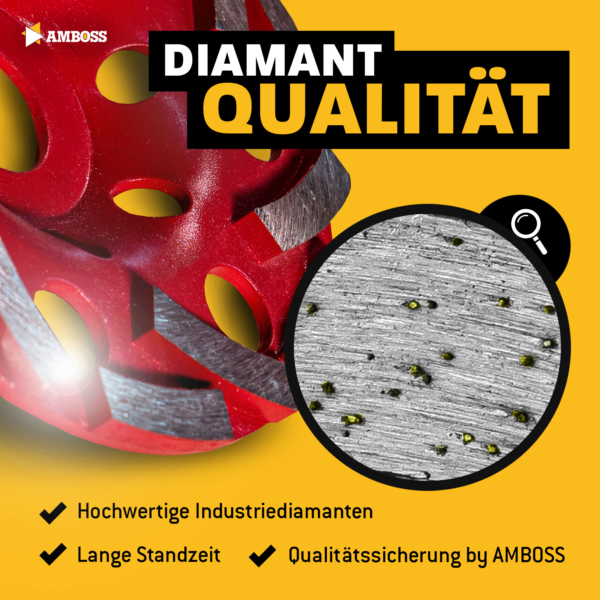 Amboss DST 12P Diamant Schleiftopf Ø 125 mm x  22.23 Amboss DST 12P Diamant Schleiftopf Ø 125 mm x  22.23