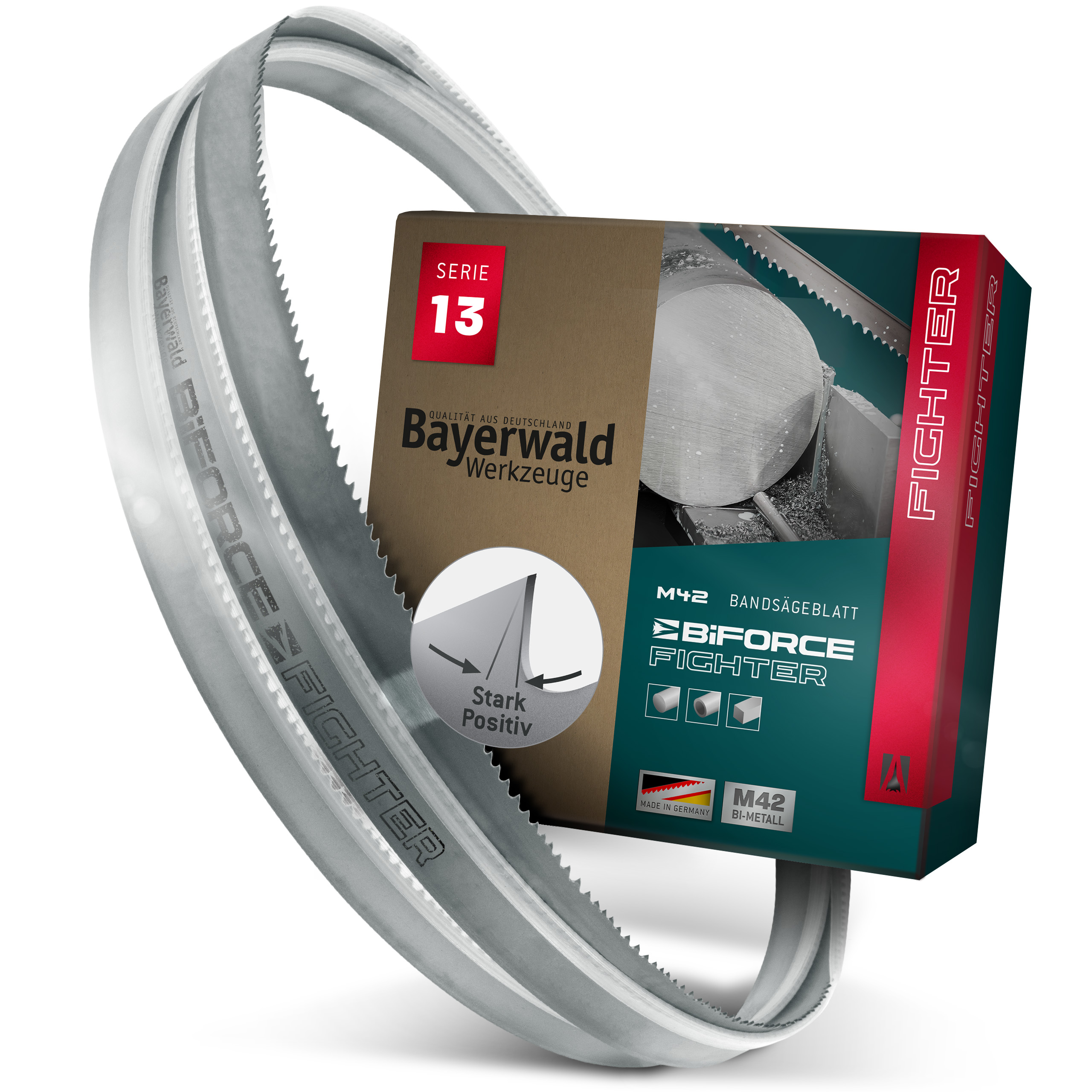 Bayerwald M42  Bandsägeblatt BiFORCE FIGHTER 41 x 1.3 x 1.4|2 ZpZ Bayerwald M42  Bandsägeblatt BiFORCE FIGHTER 41 x 1.3 x 1.4|2 ZpZ