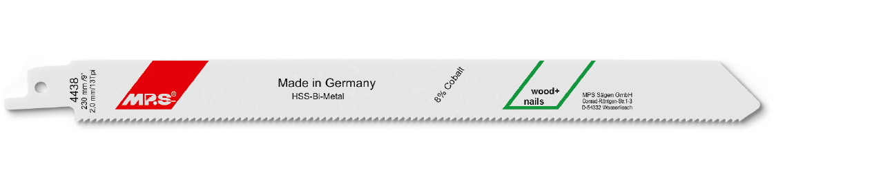 5x MPS Säbelsägeblatt Länge 230 mm 5x MPS Säbelsägeblatt Länge 230 mm