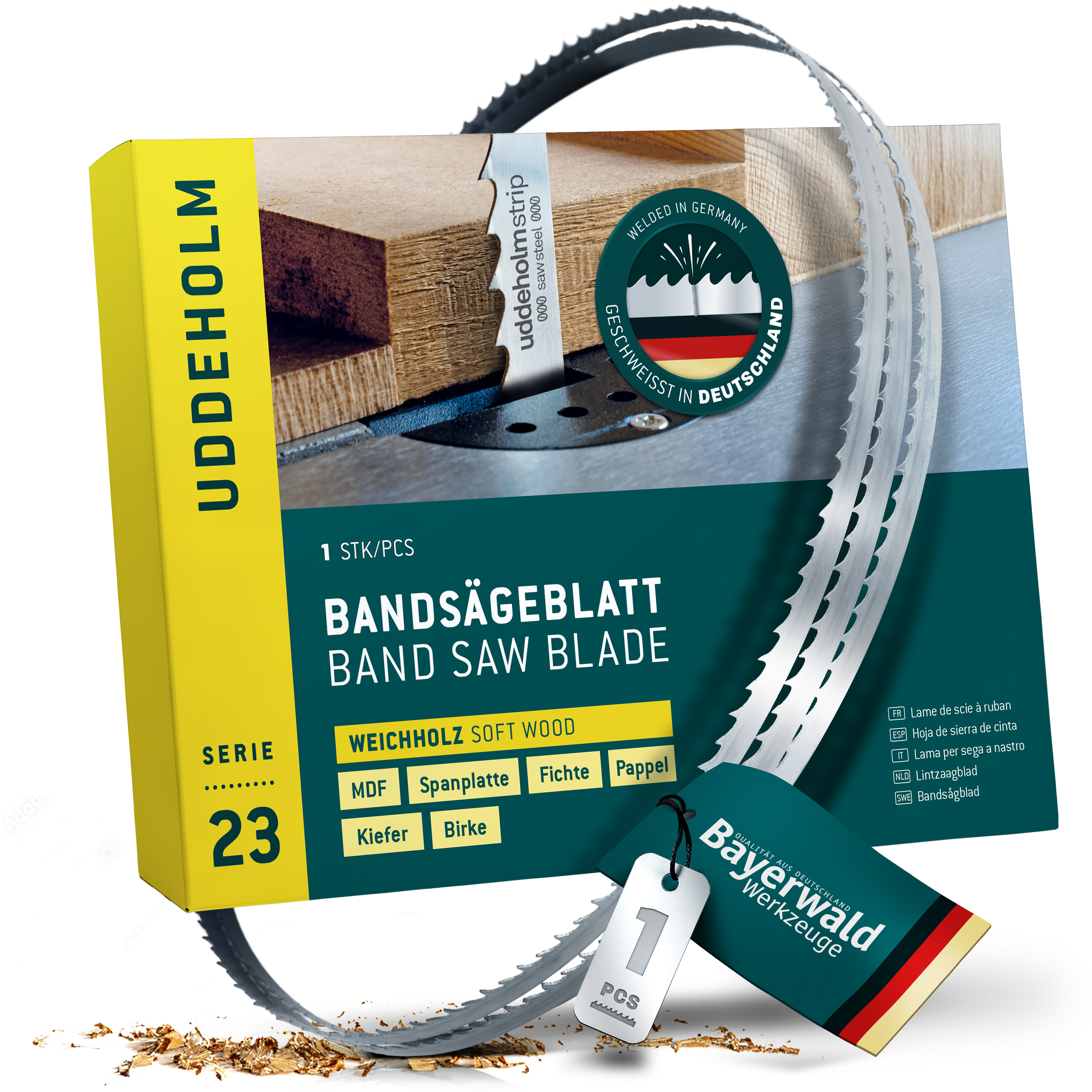 Uddeholm Bandsägeblatt  4318 x 6 x 0.6 x 4mm