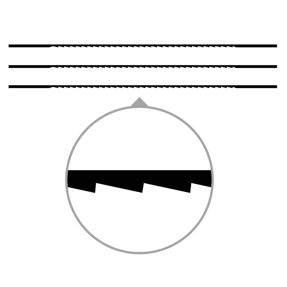 12 Stk. Nr.5 - 130mm x 0.97 x 0.4 - 25 tpi