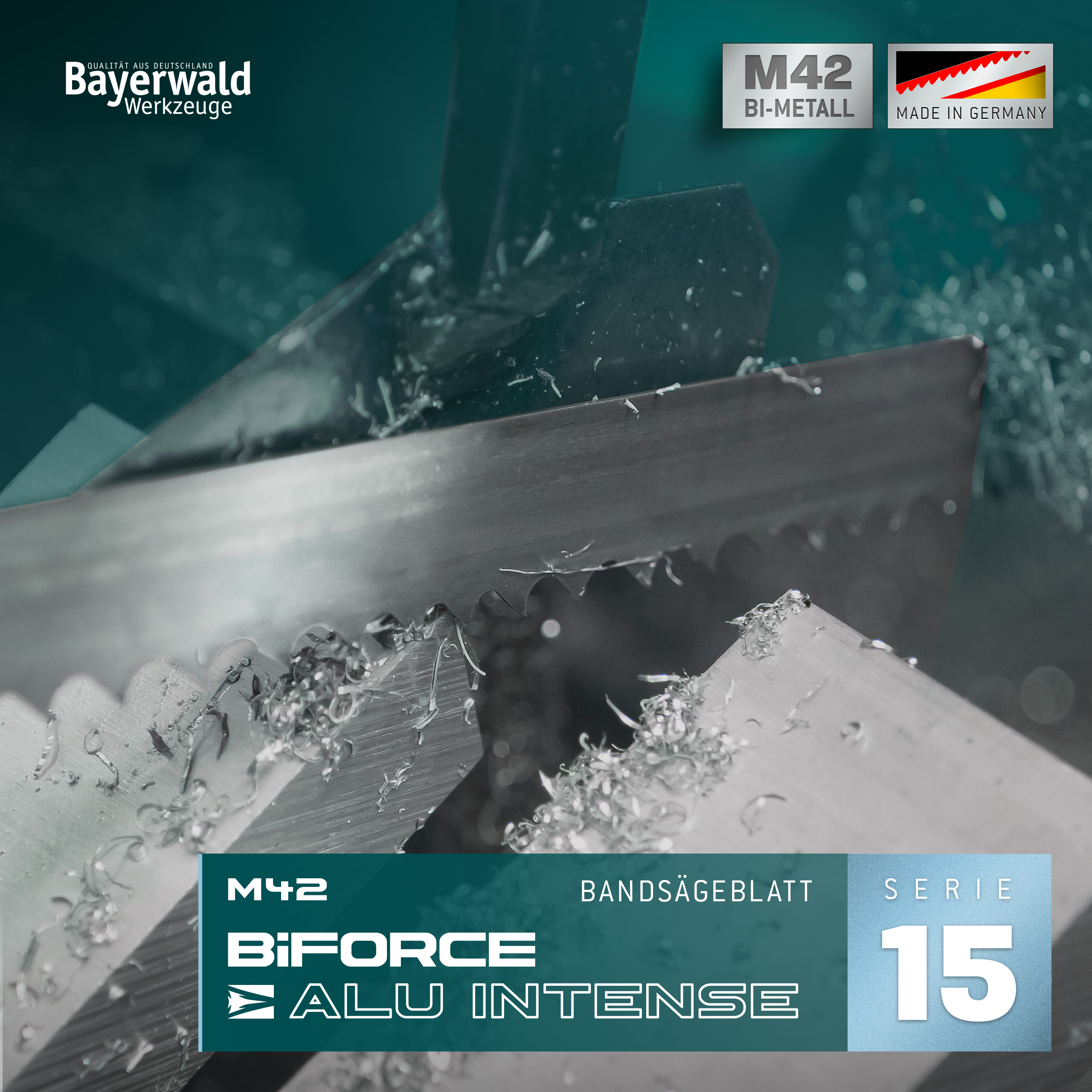 Bayerwald M42 Bandsägeblatt BiFORCE ALU INTENSE 13 x 0.65 x 6 ZpZ Bayerwald M42 Bandsägeblatt BiFORCE ALU INTENSE 13 x 0.65 x 6 ZpZ