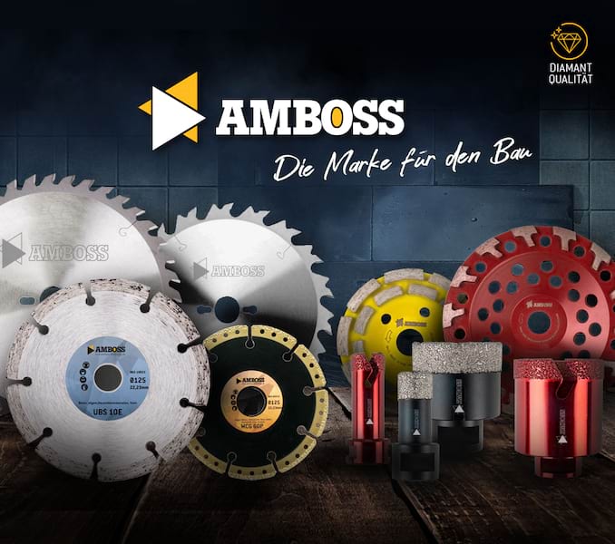 Amboss Multi Force Hartmetall Bohrer - Ø4 mm -  GL: 80mm - NL: 40mm Amboss Multi Force Hartmetall Bohrer - Ø4 mm -  GL: 80mm - NL: 40mm