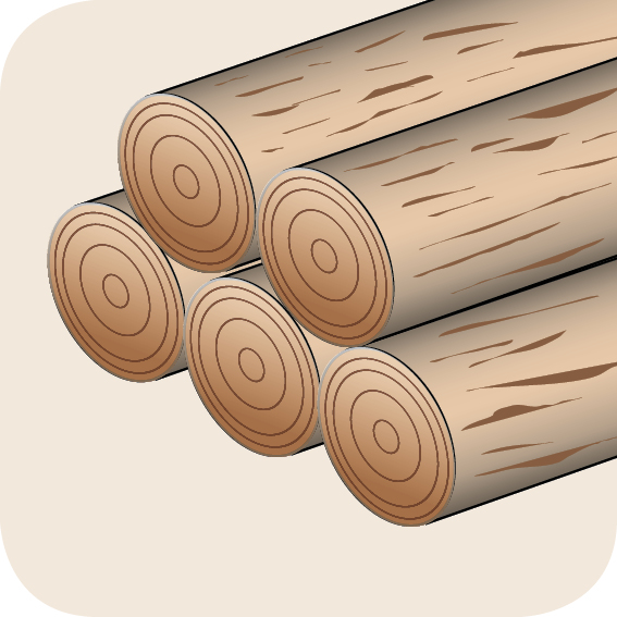 Werkstoff: Brennholz