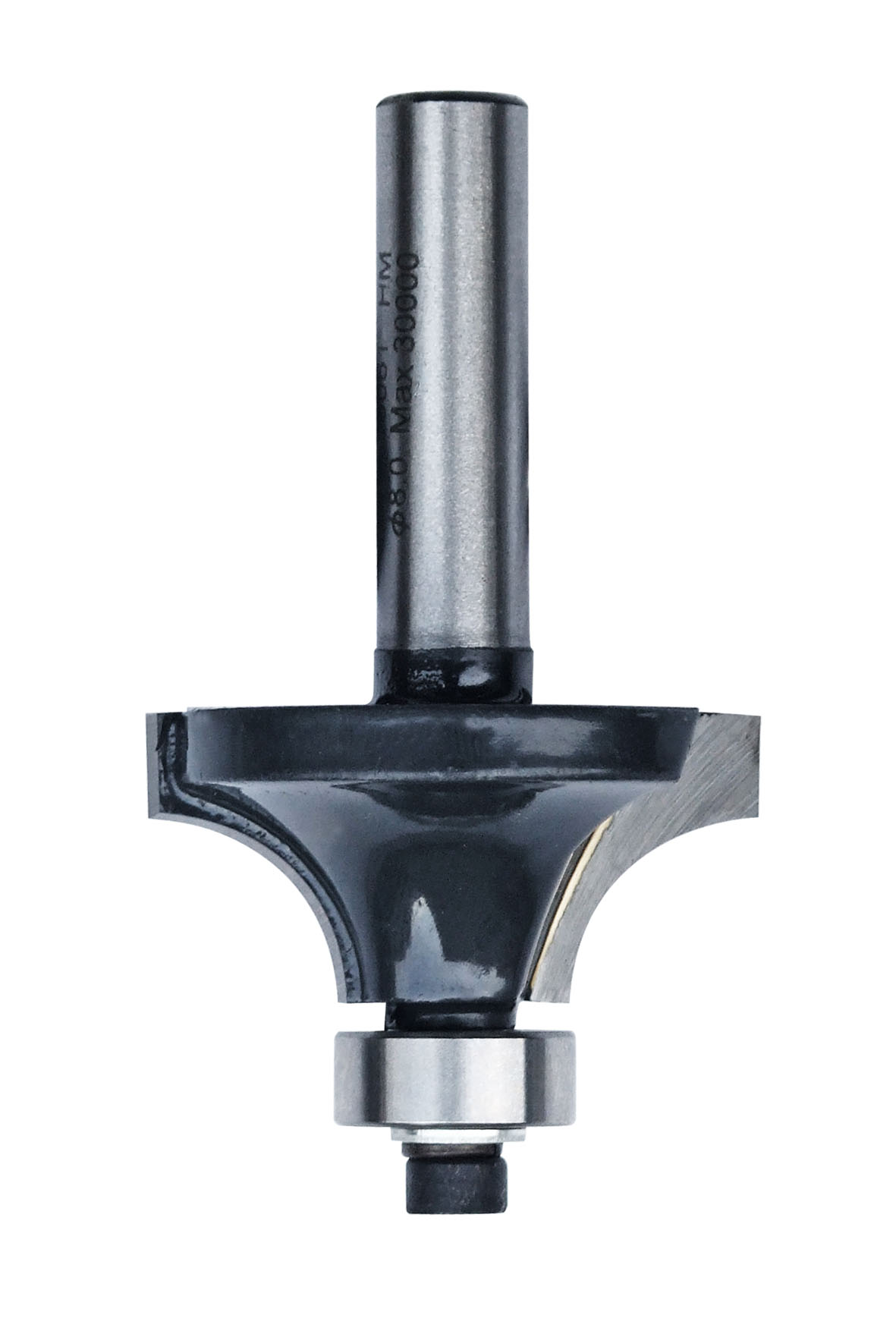 HM Abrundfräser mit Anlauflager 32 mm - Schaft:8 mm Z:2 NL:22 HM Abrundfräser mit Anlauflager 32 mm - Schaft:8 mm Z:2 NL:22