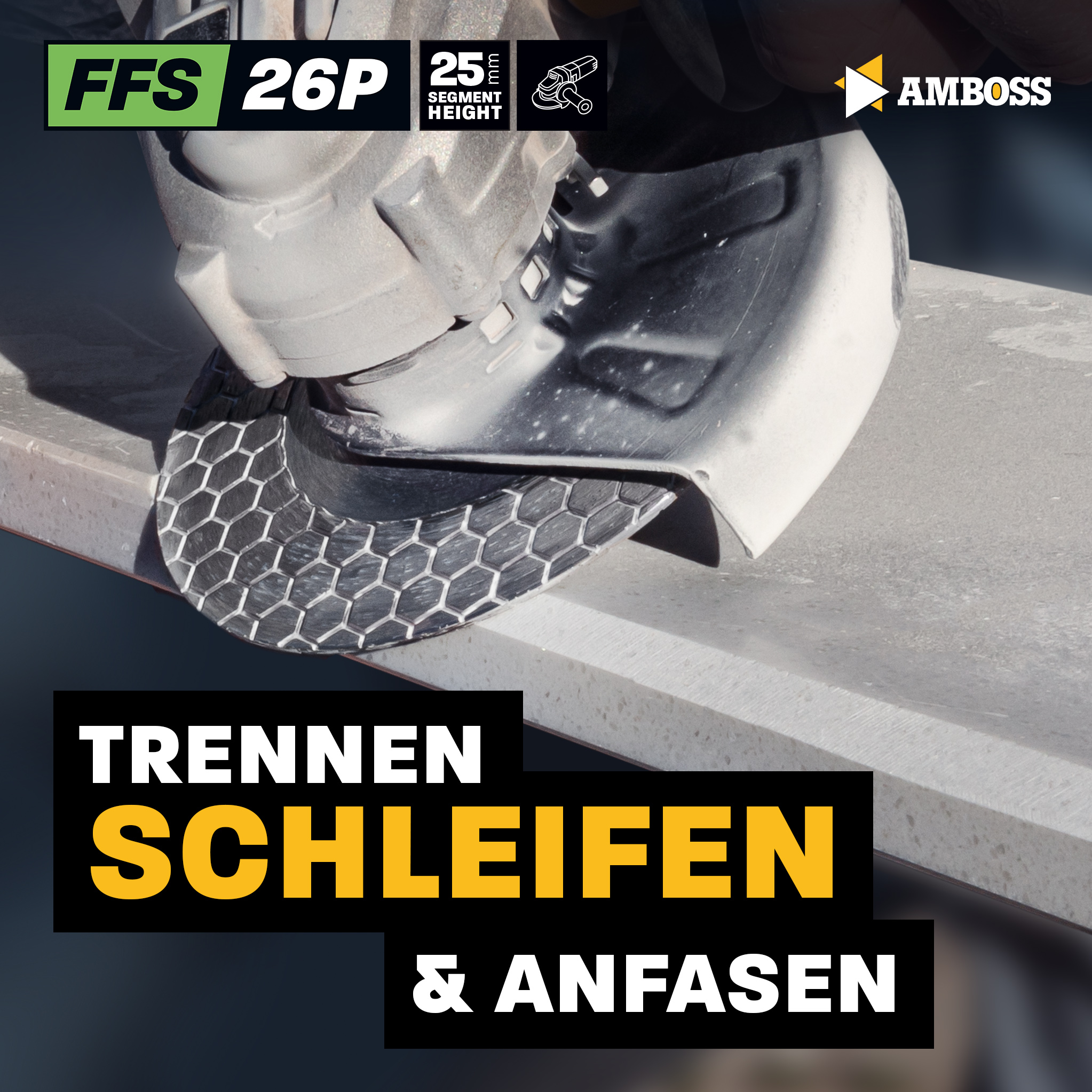 Amboss FFS 26P Diamant Trennscheibe 125 x 2 x 22.2