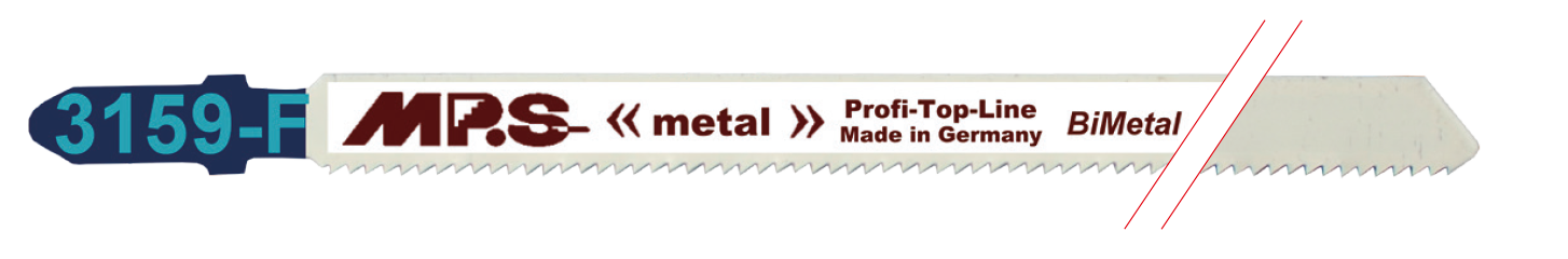 5x MPS 3159-F Stichsägeblatt Länge 200/180 mm 5x MPS 3159-F Stichsägeblatt Länge 200/180 mm