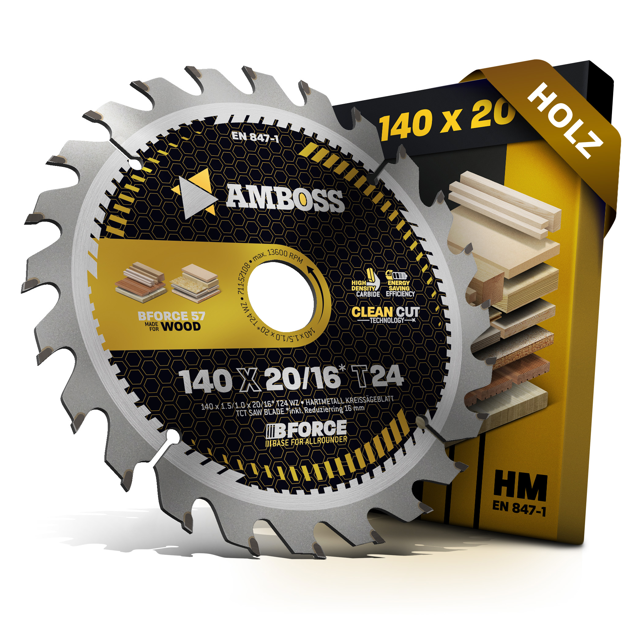 HM Kreissägeblatt - 140 x 1.5/1.0 x 20 Z24 WZ HM Kreissägeblatt - 140 x 1.5/1.0 x 20 Z24 WZ