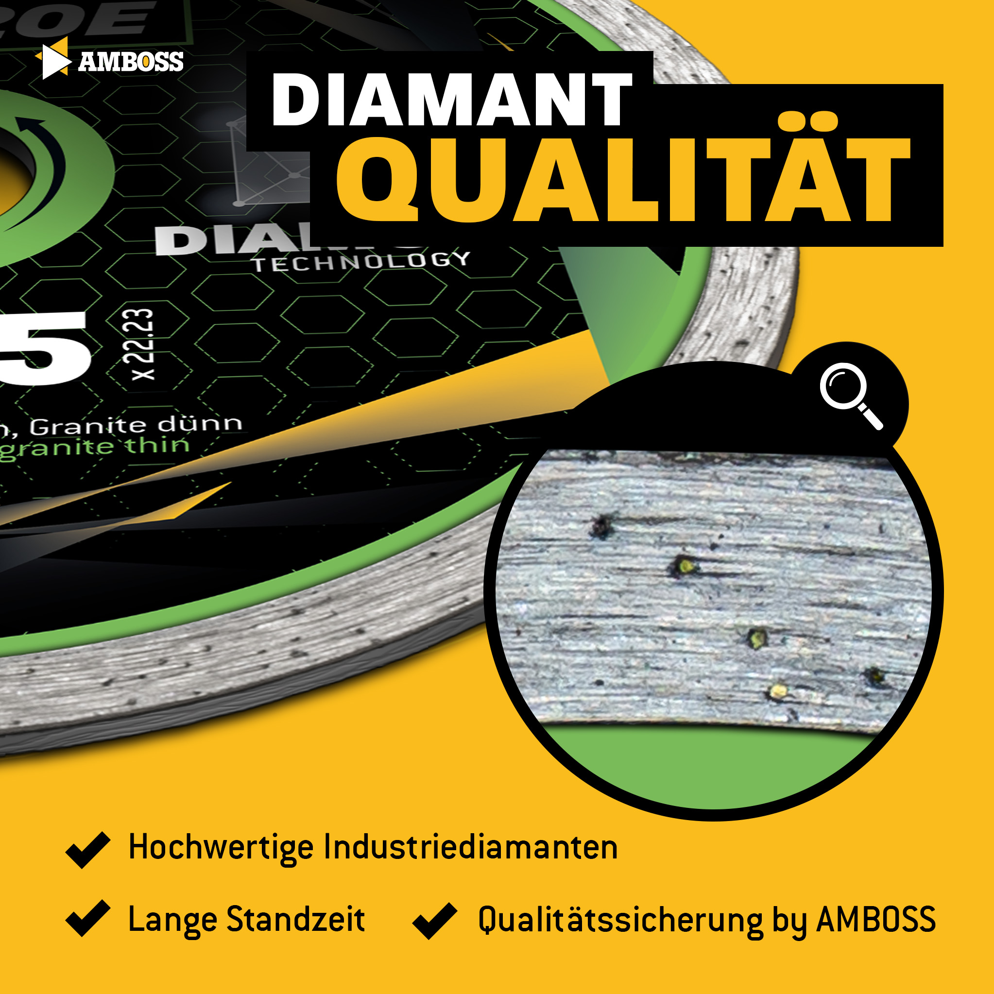 Amboss FKS 20E Diamant Trennscheibe 125mm x 2 x 22.2 Amboss FKS 20E Diamant Trennscheibe 125mm x 2 x 22.2