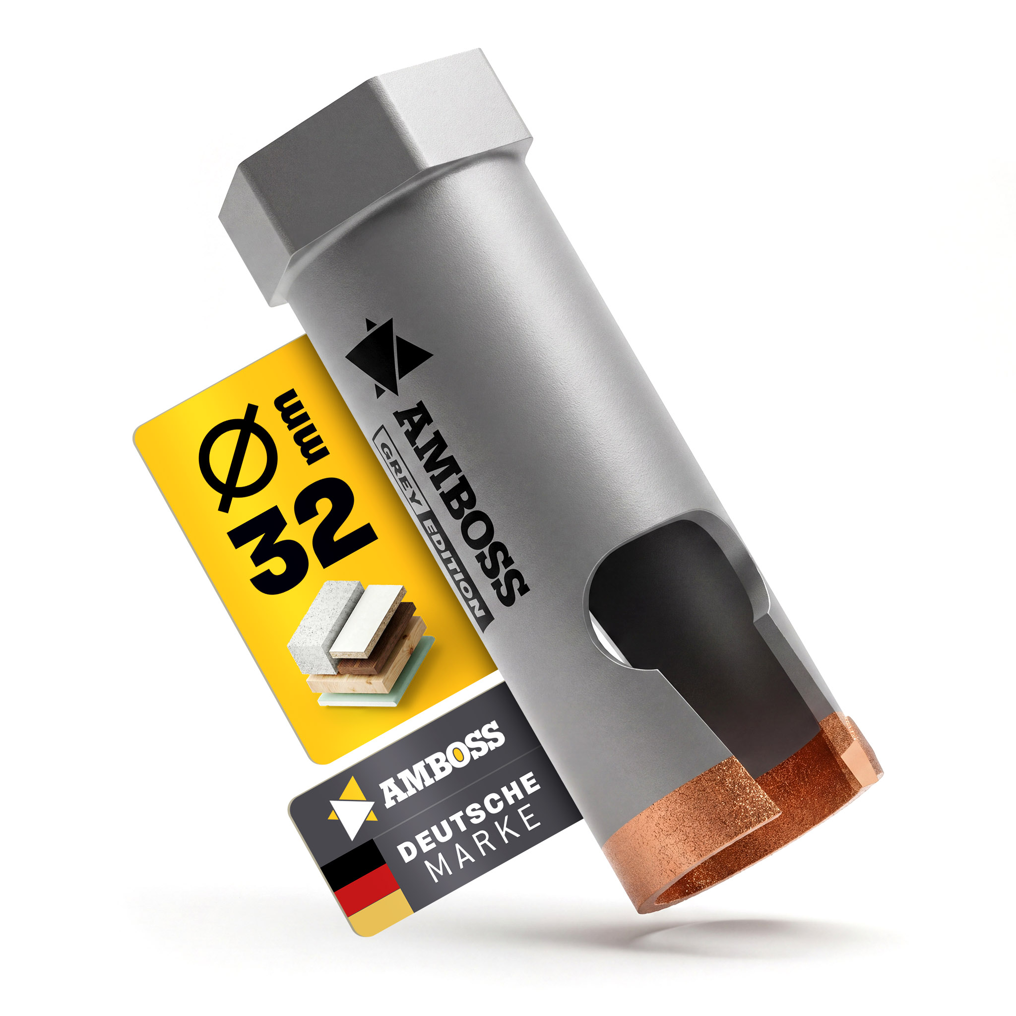 Amboss HM Multifunktions-Lochsäge Ø32 mm (ohne Aufnahme)