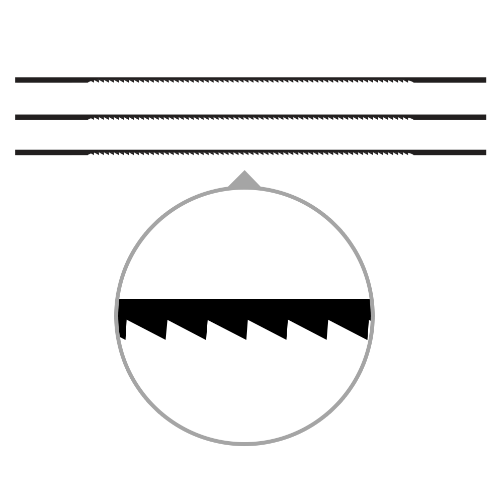 12 Stk. Nr.3/0 - 130mm x 0.48 x 0.24 - 61 tpi 12 Stk. Nr.3/0 - 130mm x 0.48 x 0.24 - 61 tpi