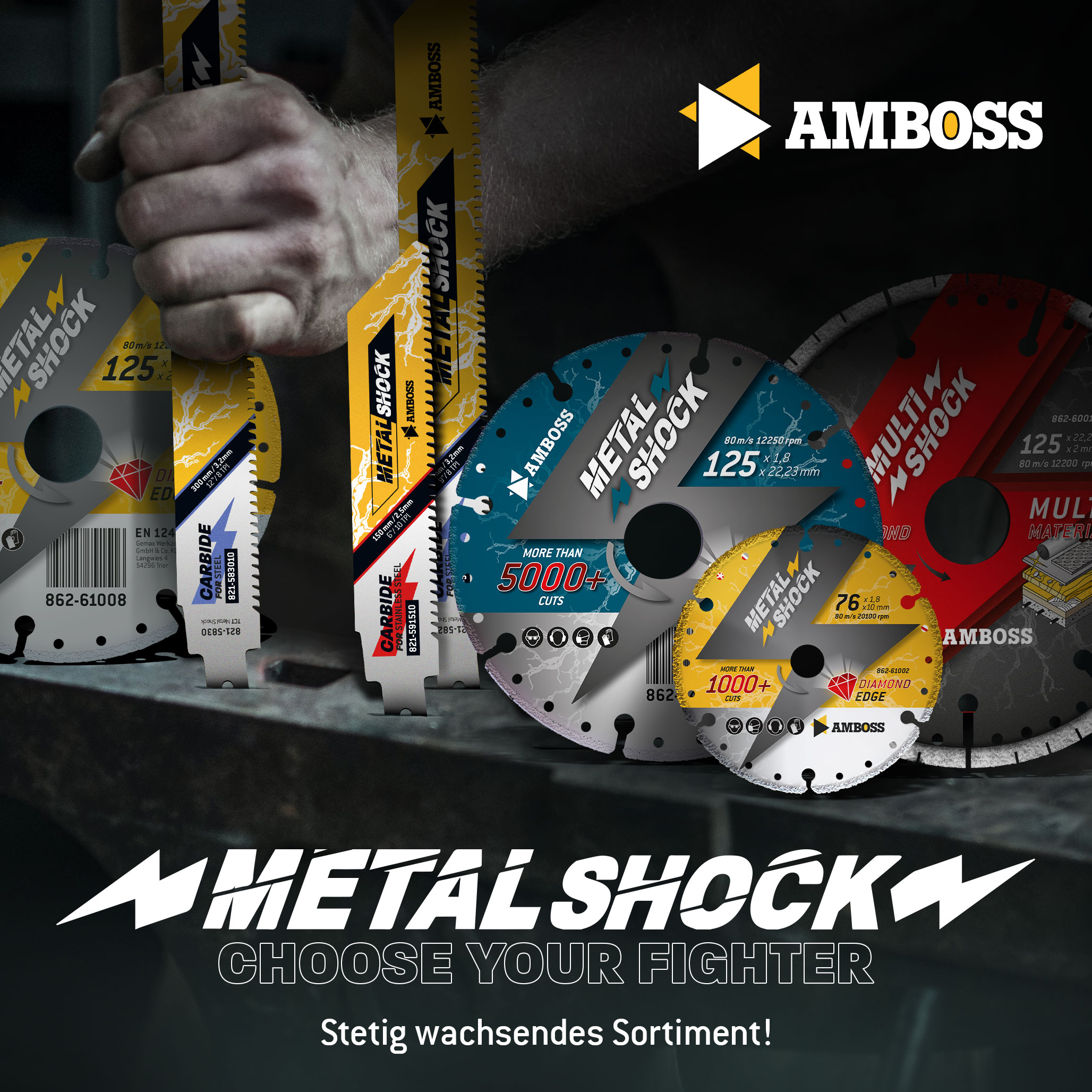 Amboss MultiShock Diamant Trennscheibe - 230 x 2.2 x 22.2 Amboss MultiShock Diamant Trennscheibe - 230 x 2.2 x 22.2
