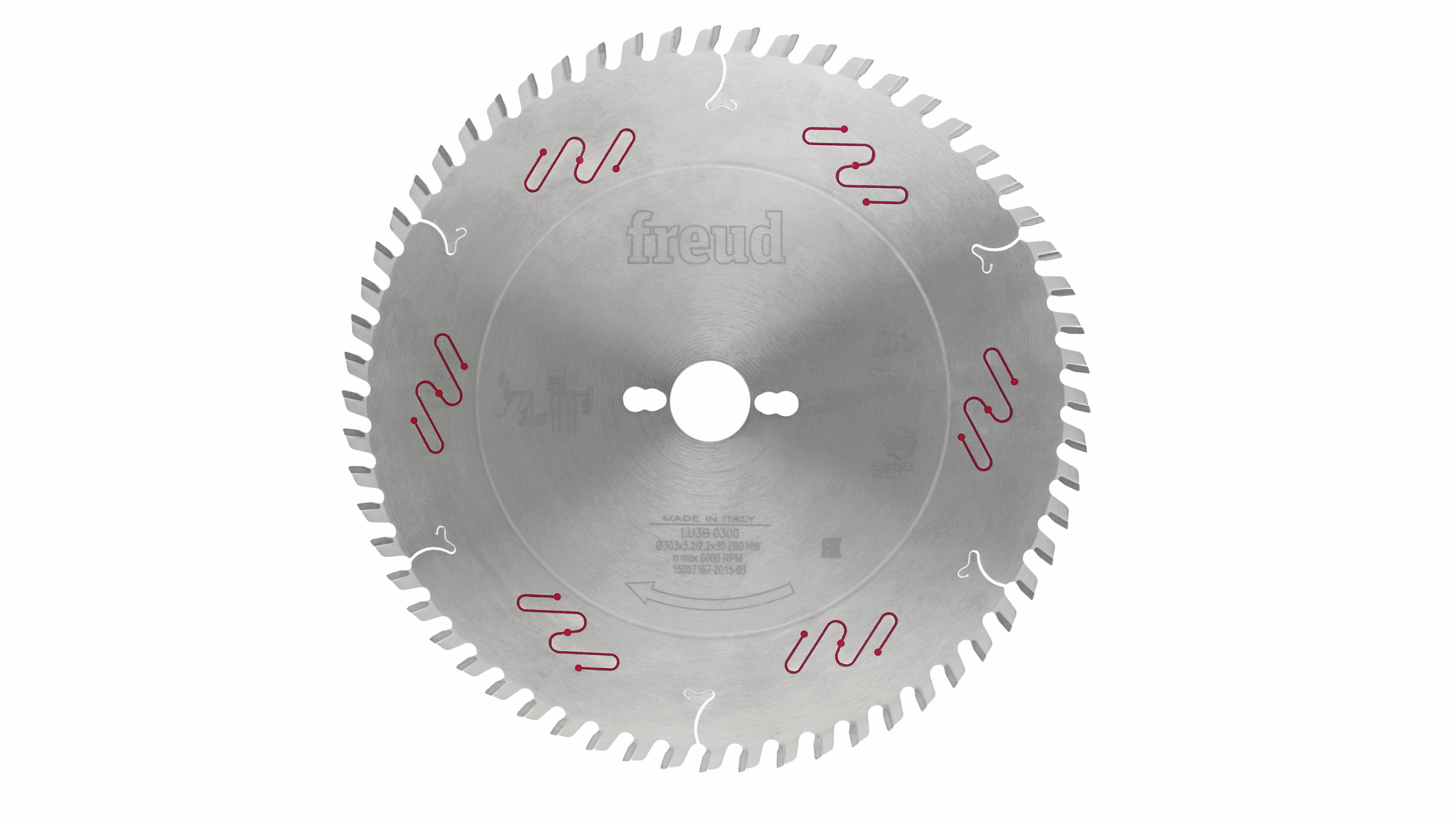 Freud HM-Kreissägeblatt · Ø 250 x 30 mm · Z48 · Konkavzahn