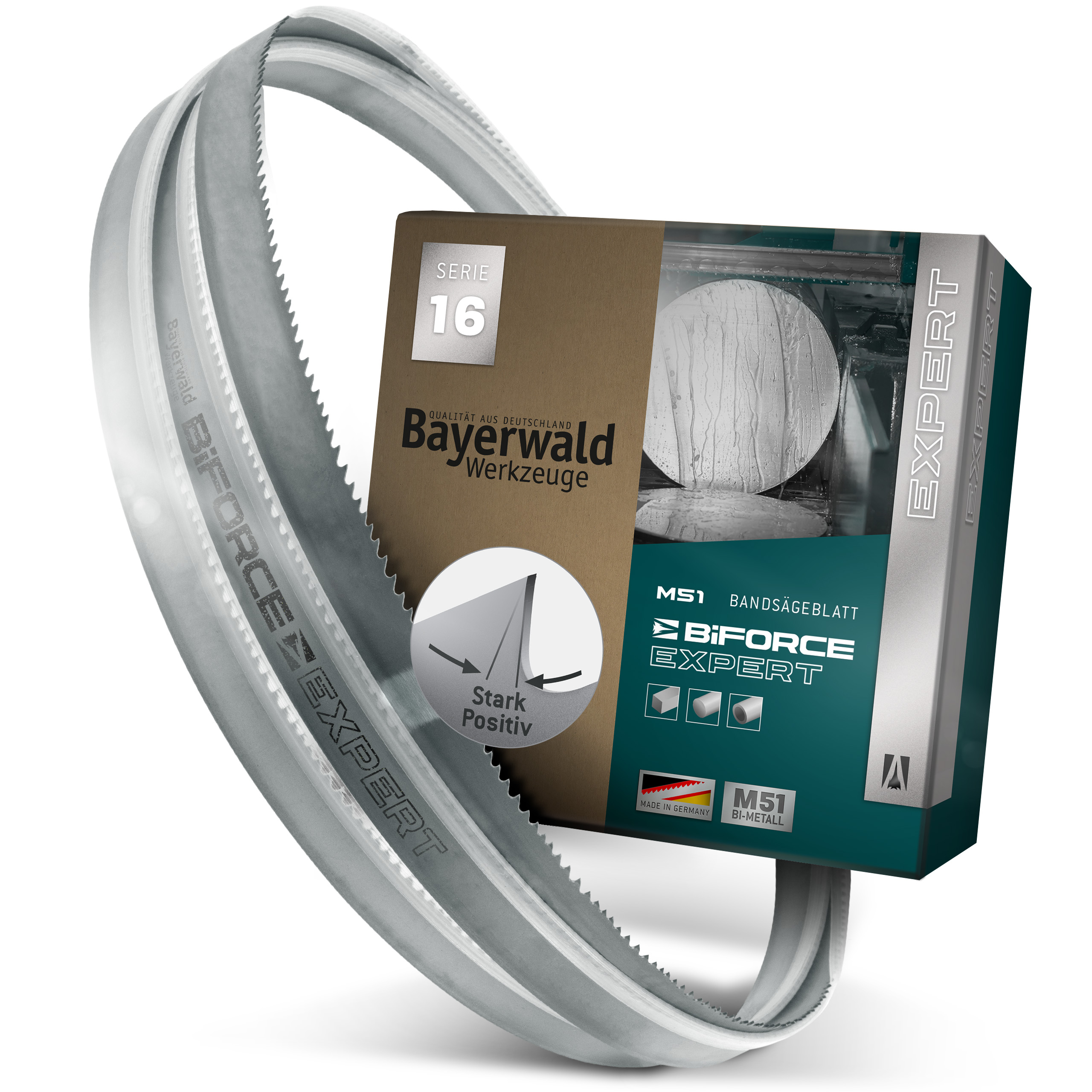 Bayerwald M51 Bandsägeblatt BiFORCE EXPERT  2950 x 27 x 0.9 x 4|6 ZpZ Bayerwald M51 Bandsägeblatt BiFORCE EXPERT  2950 x 27 x 0.9 x 4|6 ZpZ