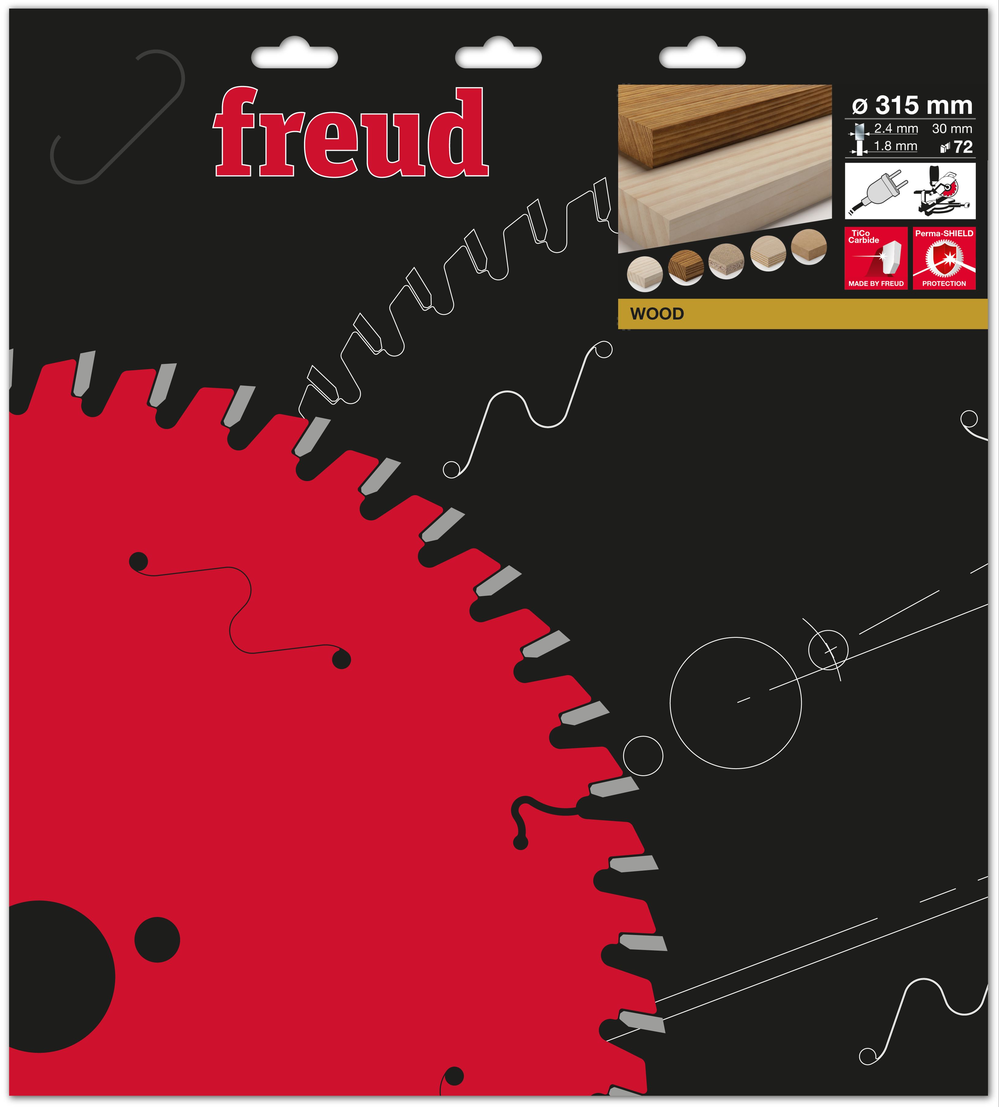 Freud HM Kappsägeblatt - 315 x 2.4/1.8 x 30 Z72 WZ neg.