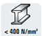 Werkstoff: Stähle < 400 N/mm² Werkstoff: Stähle < 400 N/mm²