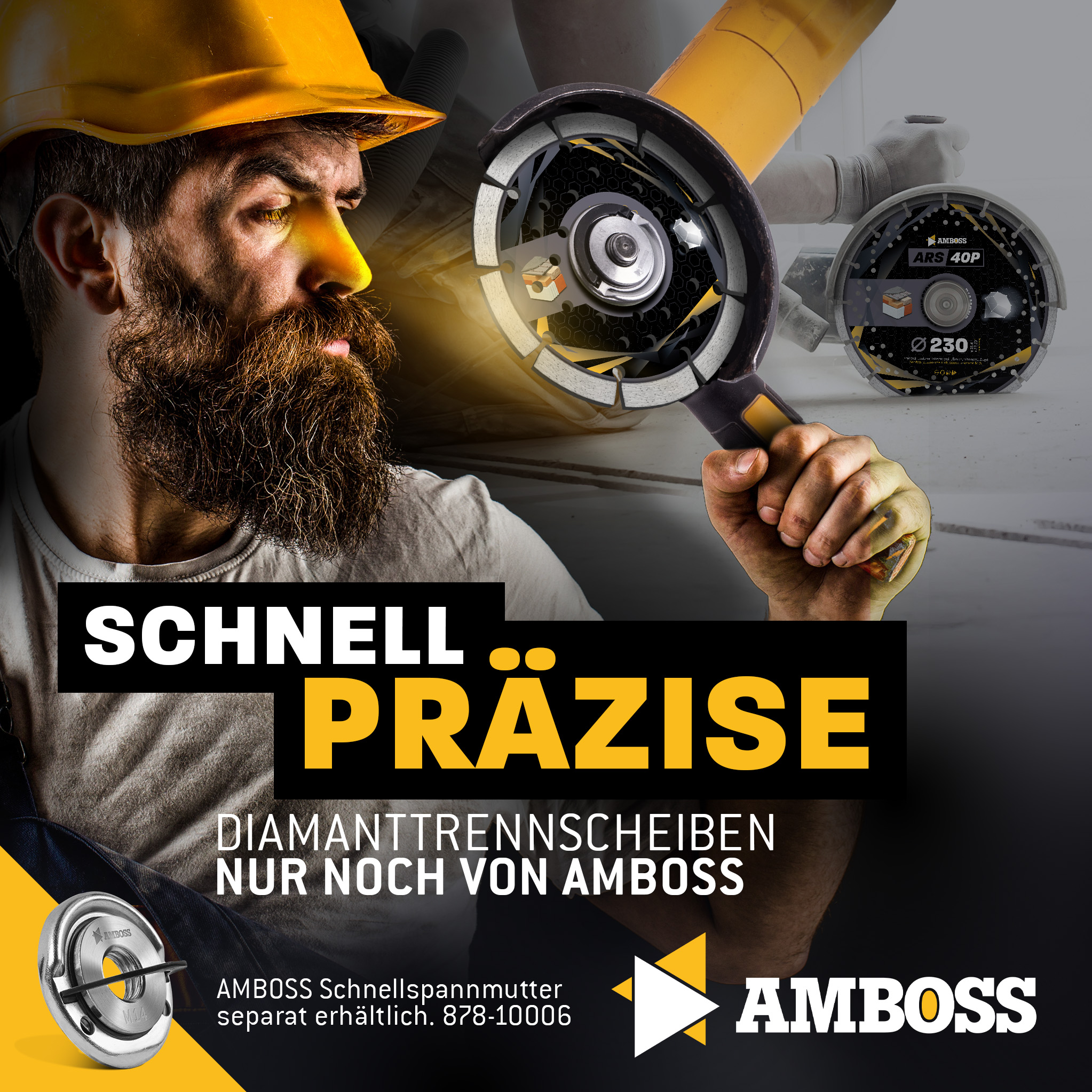 Amboss ARS 40P Diamant Trennscheibe - 230 x 2.5 x 25.4 Amboss ARS 40P Diamant Trennscheibe - 230 x 2.5 x 25.4