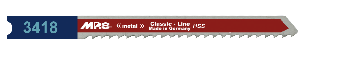 5x MPS 3418 Stichsägeblatt Länge 100/75 mm 5x MPS 3418 Stichsägeblatt Länge 100/75 mm