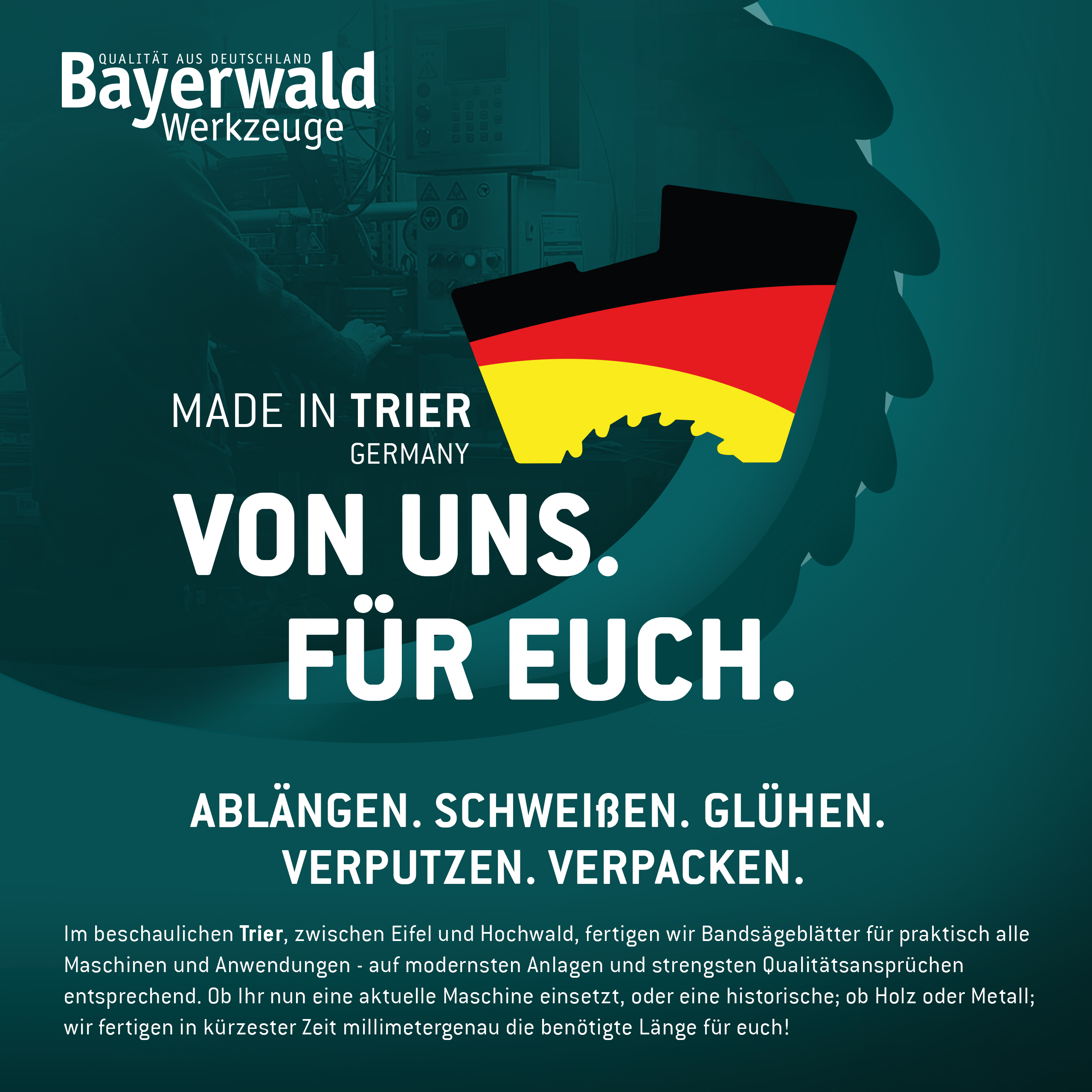 Bayerwald Holz Bandsägeblatt  1400 x 6 x 0.36 x 6 ZpZ Bayerwald Holz Bandsägeblatt  1400 x 6 x 0.36 x 6 ZpZ