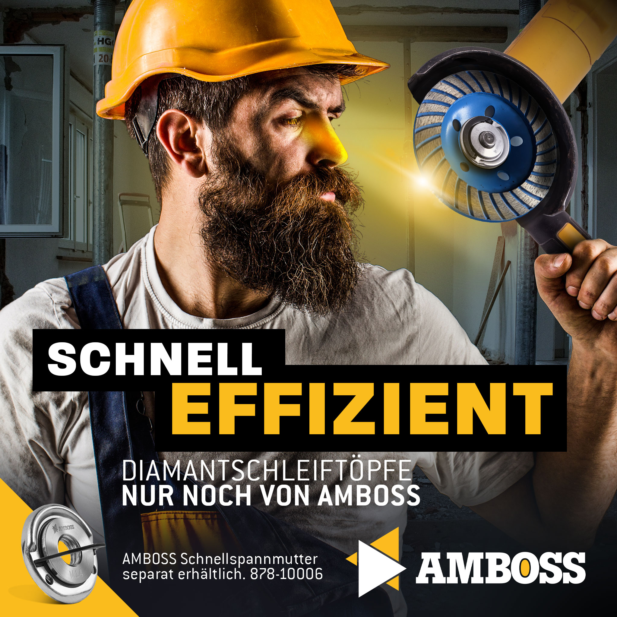 Amboss DST 14P Diamant Schleiftopf Ø 125 mm x  22.23 Amboss DST 14P Diamant Schleiftopf Ø 125 mm x  22.23