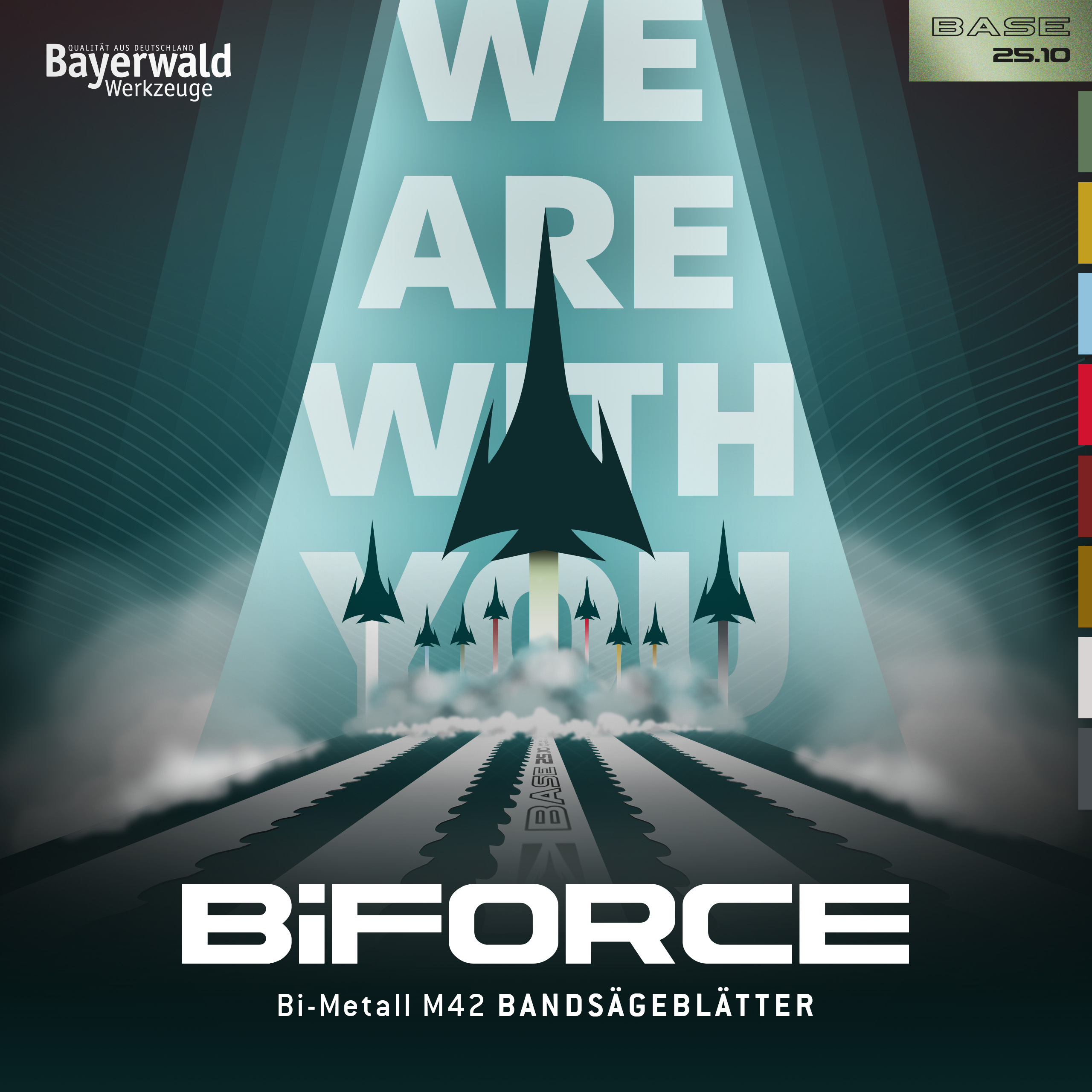 Bayerwald M42 Bandsägeblatt BiFORCE BASE 1735 x 13 x 0.65 x 10|14 ZpZ Bayerwald M42 Bandsägeblatt BiFORCE BASE 1735 x 13 x 0.65 x 10|14 ZpZ