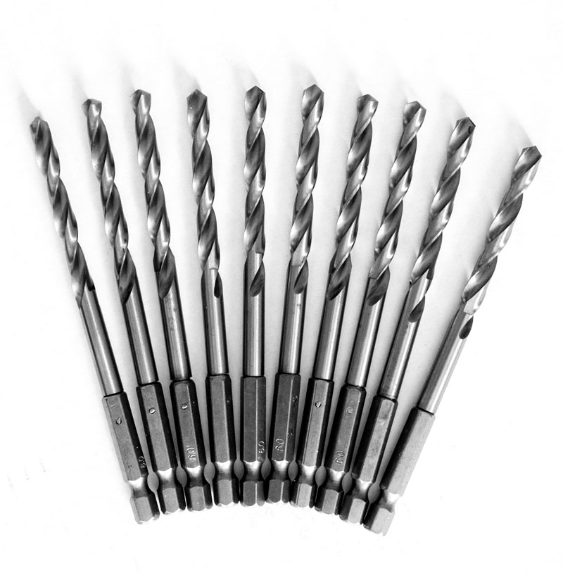 HSS Spiralbohrer. Sechskantschaft DIN 338 HSS Spiralbohrer. Sechskantschaft DIN 338
