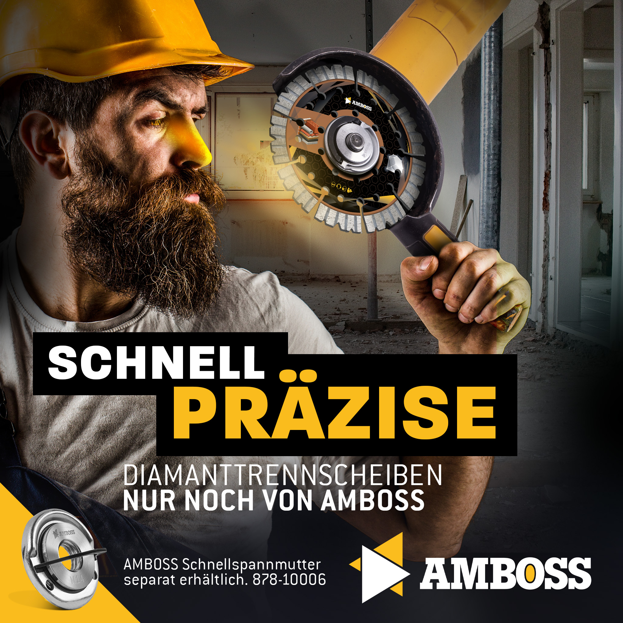 Amboss MCL 62R Diamant Trennscheibe 125 x 2.2 x 22.2 Amboss MCL 62R Diamant Trennscheibe 125 x 2.2 x 22.2