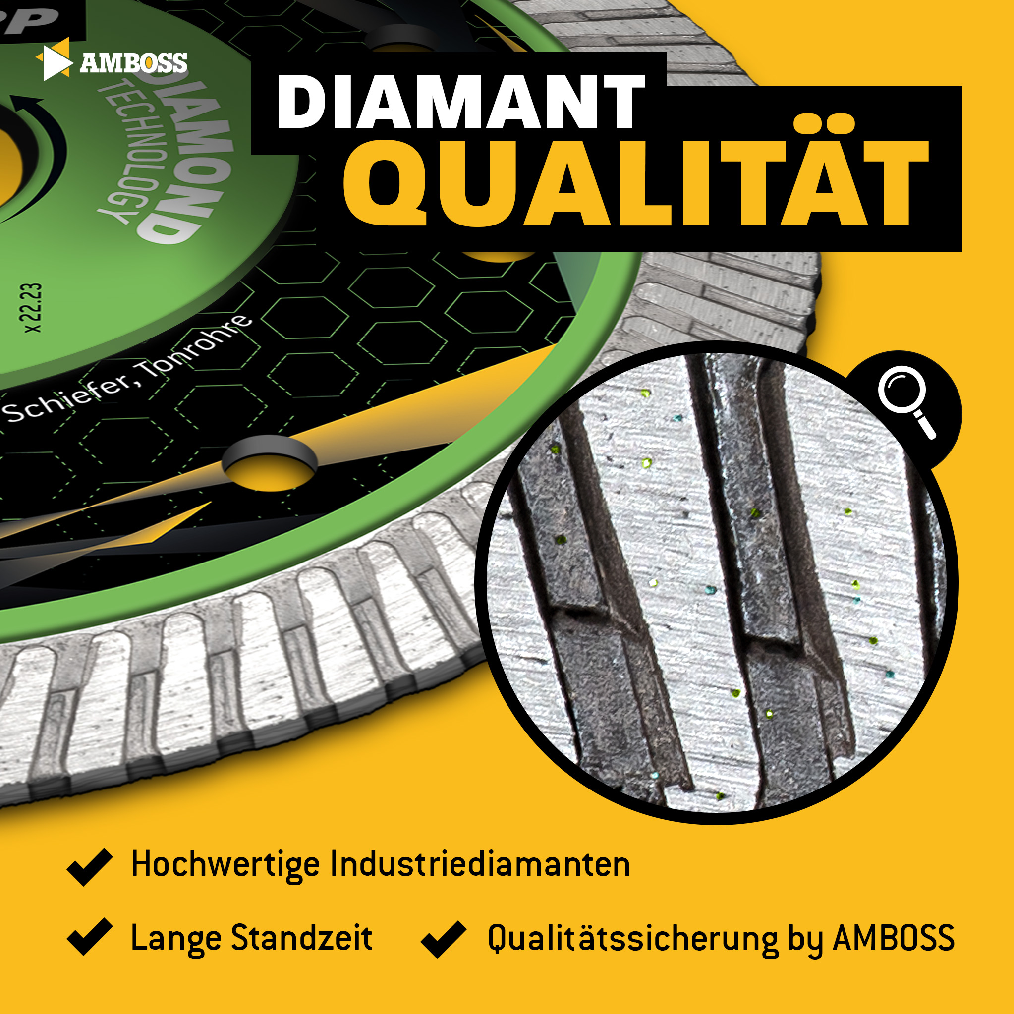 FFS 22P Diamant Trennscheibe 350 x 2.6 x 25.4 FFS 22P Diamant Trennscheibe 350 x 2.6 x 25.4