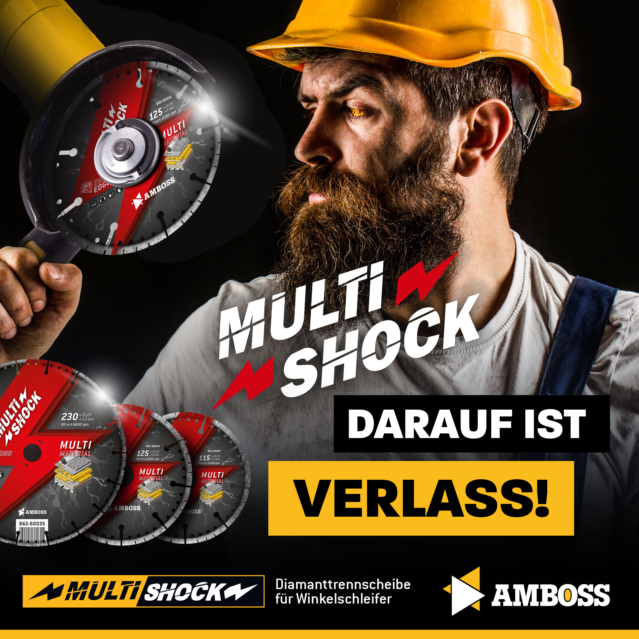 Amboss MultiShock Diamant Trennscheibe - 230 x 2.2 x 22.2 Amboss MultiShock Diamant Trennscheibe - 230 x 2.2 x 22.2