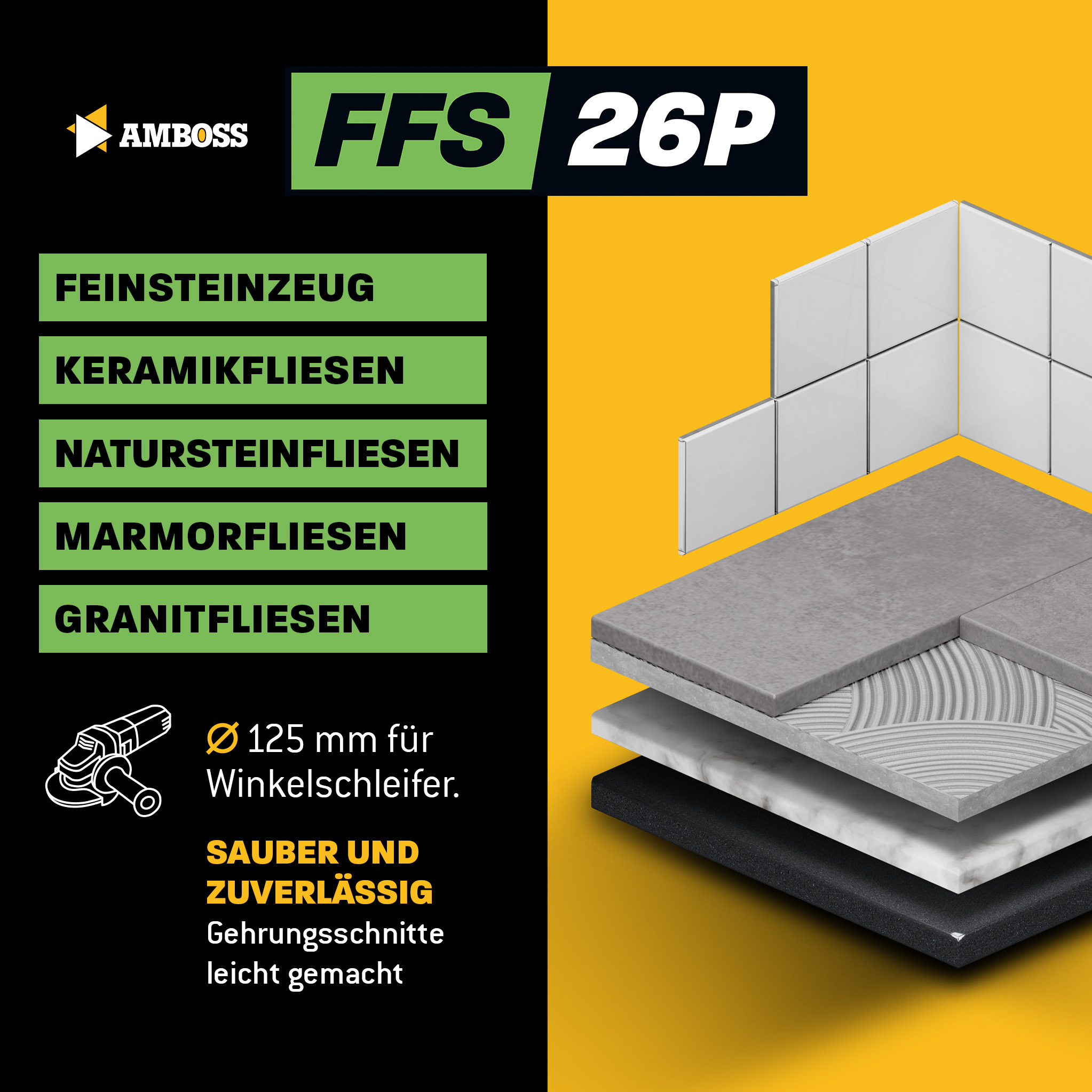 Amboss FFS 26P Diamant Trennscheibe 125 x 2 x 22.2 Amboss FFS 26P Diamant Trennscheibe 125 x 2 x 22.2