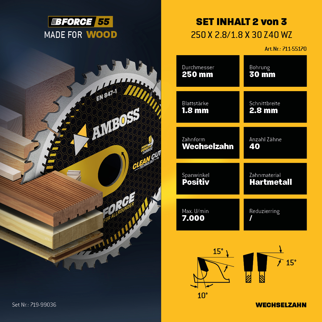 Ø250 Hand- Kreissägeblatt Set passend für Mafell Erika 85 EC, Dewalt DWE 7492 uvm. Ø250 Hand- Kreissägeblatt Set passend für Mafell Erika 85 EC, Dewalt DWE 7492 uvm.