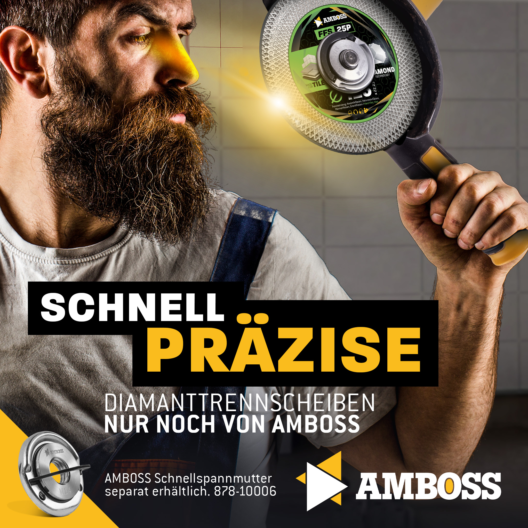 Amboss FFS 25P Diamant Trennscheibe 125 x 2 x 22.2
