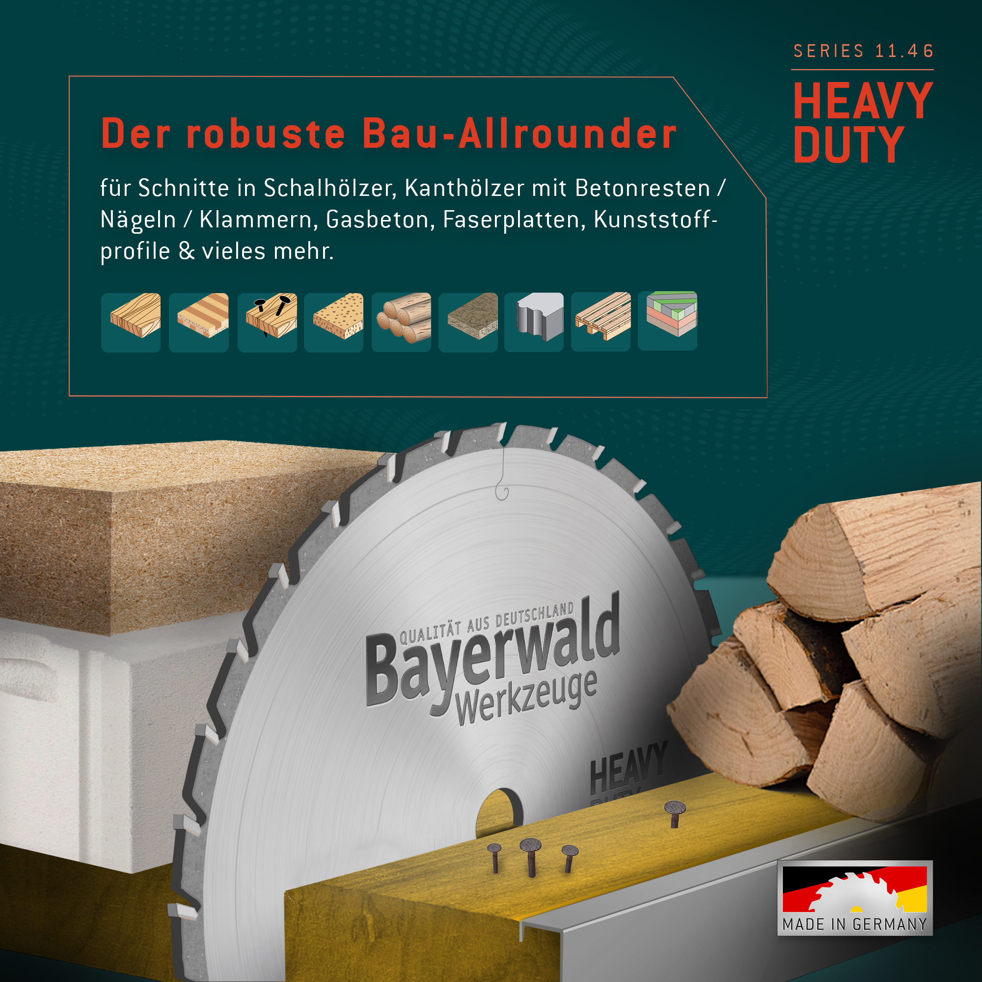 HM Kreissägeblatt - 190 x 2.8/1.8 x 30 Z30 WZ HM Kreissägeblatt - 190 x 2.8/1.8 x 30 Z30 WZ