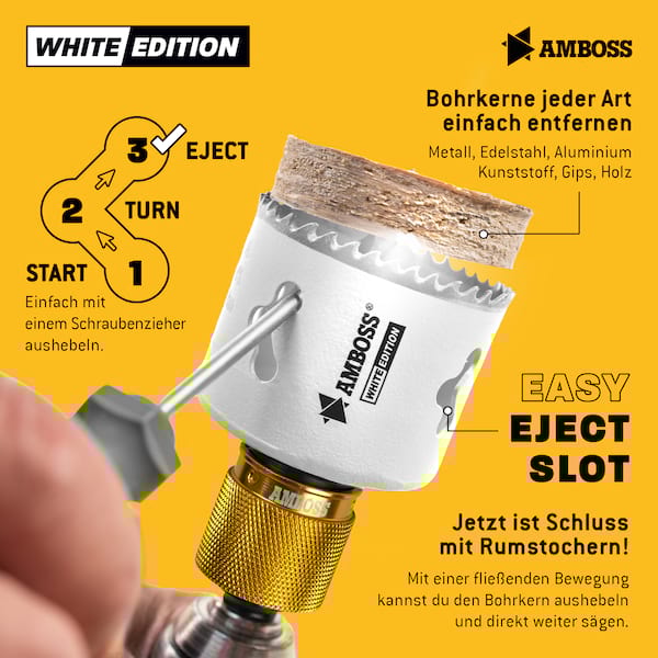 Amboss BiMetall M42 Lochsäge 68 mm mit Schnellwechselaufnahme ARC Amboss BiMetall M42 Lochsäge 68 mm mit Schnellwechselaufnahme ARC