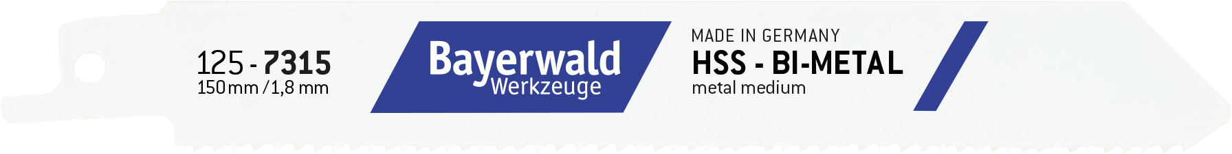 5x Bayerwald Werkzeuge Säbelsägeblatt Länge 150 mm 5x Bayerwald Werkzeuge Säbelsägeblatt Länge 150 mm