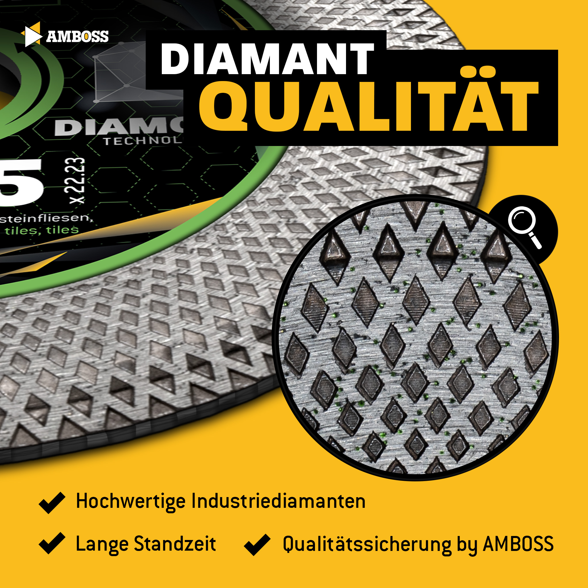 Amboss FFS 25P Diamant Trennscheibe 125 x 2 x 22.2