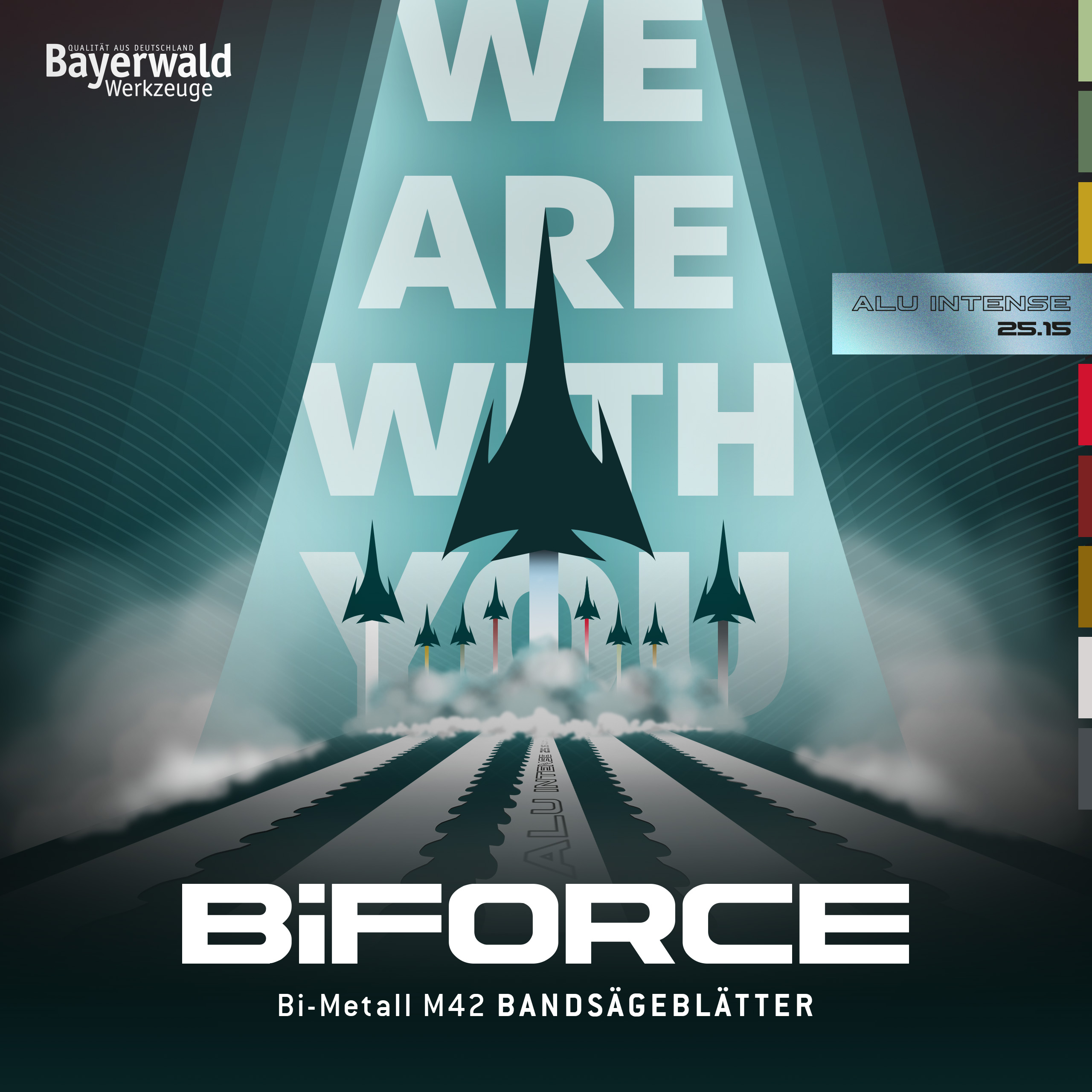 Bayerwald M42 Bandsägeblatt BiFORCE ALU INTENSE 13 x 0.65 x 6 ZpZ Bayerwald M42 Bandsägeblatt BiFORCE ALU INTENSE 13 x 0.65 x 6 ZpZ