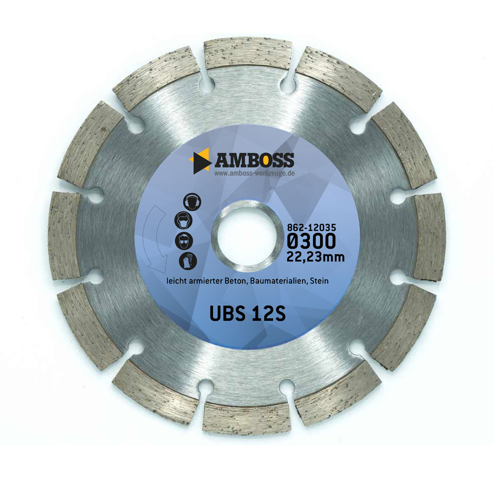 Amboss UBS 12S Diamant Trennscheibe - 300 x 3.2 x 22.2 Amboss UBS 12S Diamant Trennscheibe - 300 x 3.2 x 22.2