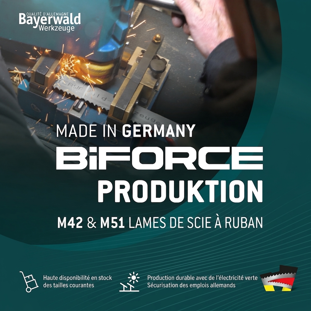 Bayerwald M42  Bandsägeblatt BiFORCE BASE PLUS 3280 x 27 x 0.9 x 3|4 ZpZ