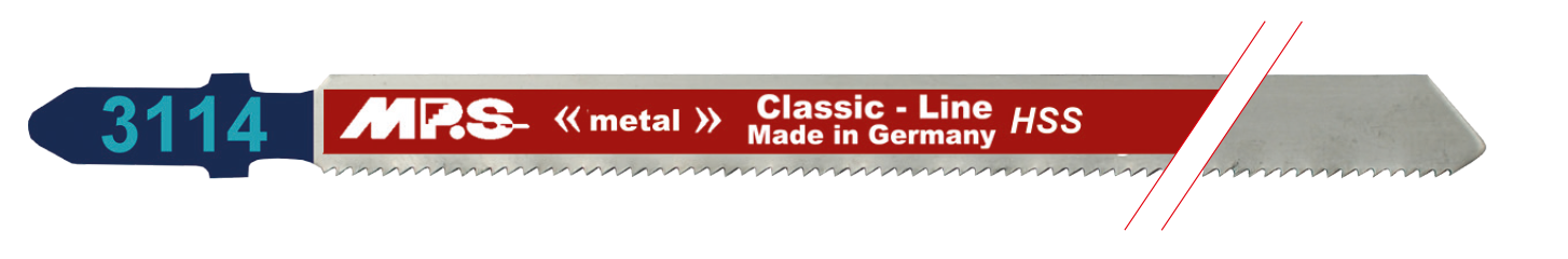 5x MPS 3114 Stichsägeblatt Länge 132/110 mm 5x MPS 3114 Stichsägeblatt Länge 132/110 mm