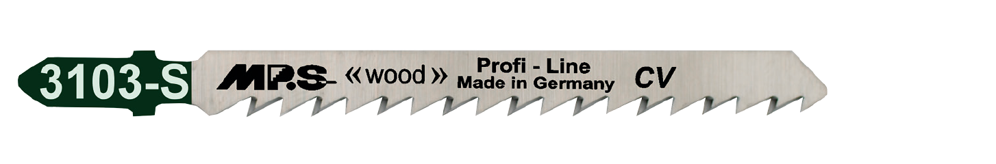 5x MPS 3103-S Stichsägeblatt Länge 100/75 mm