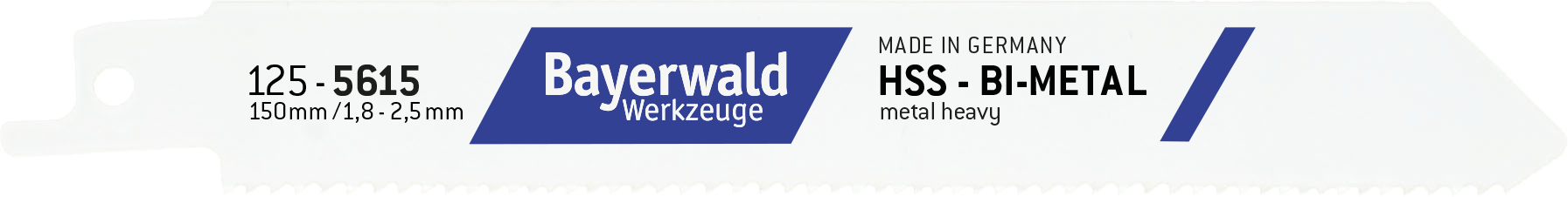 5x Bayerwald Werkzeuge Säbelsägeblatt Länge 150 mm 5x Bayerwald Werkzeuge Säbelsägeblatt Länge 150 mm