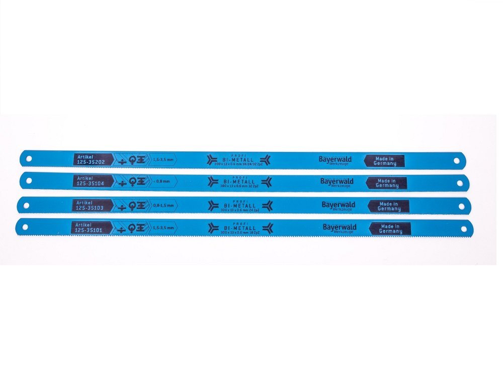 Sortiment 8x Metallsägeblatt (18/24/32/18-24-32 ZpZ) Sortiment 8x Metallsägeblatt (18/24/32/18-24-32 ZpZ)