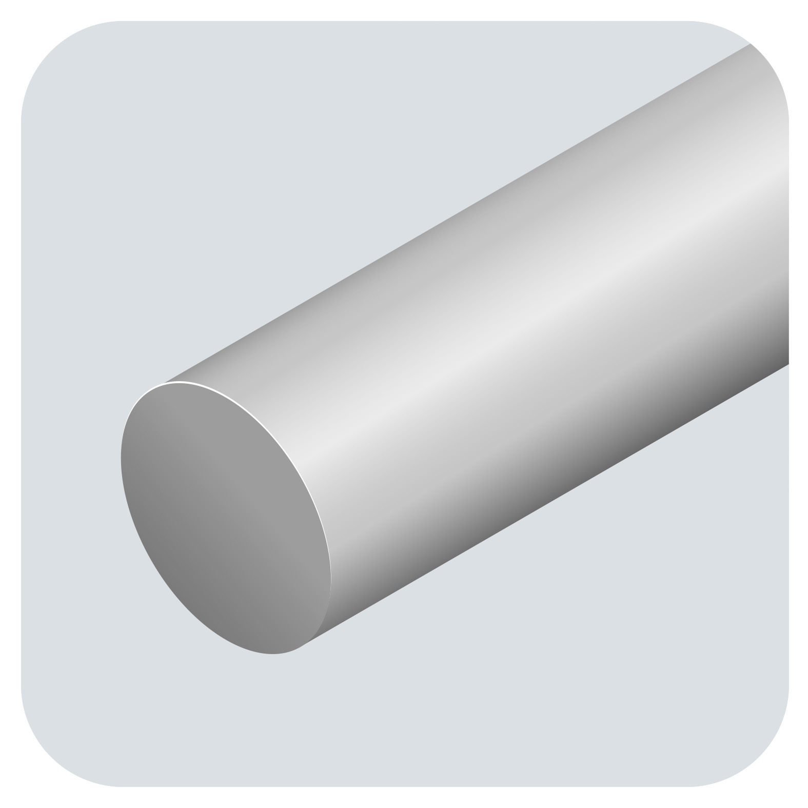 Werkstoff: Rund-Vollmaterial dünn Werkstoff: Rund-Vollmaterial dünn