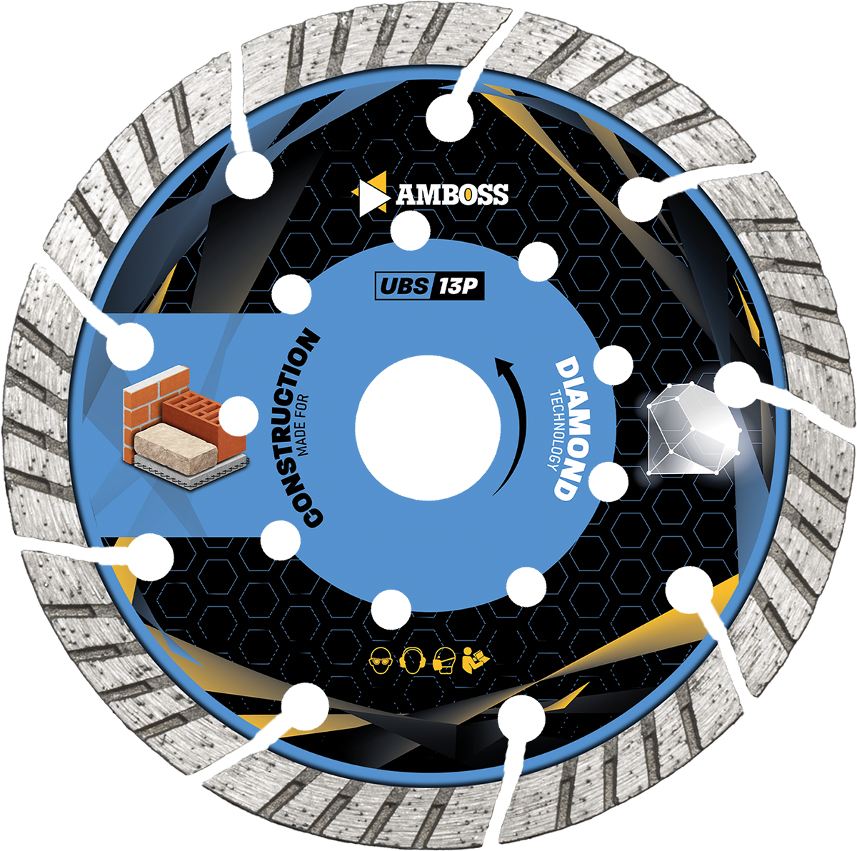Amboss UBS 13P Premium / Segmenthöhe 15 mm Amboss UBS 13P Premium / Segmenthöhe 15 mm