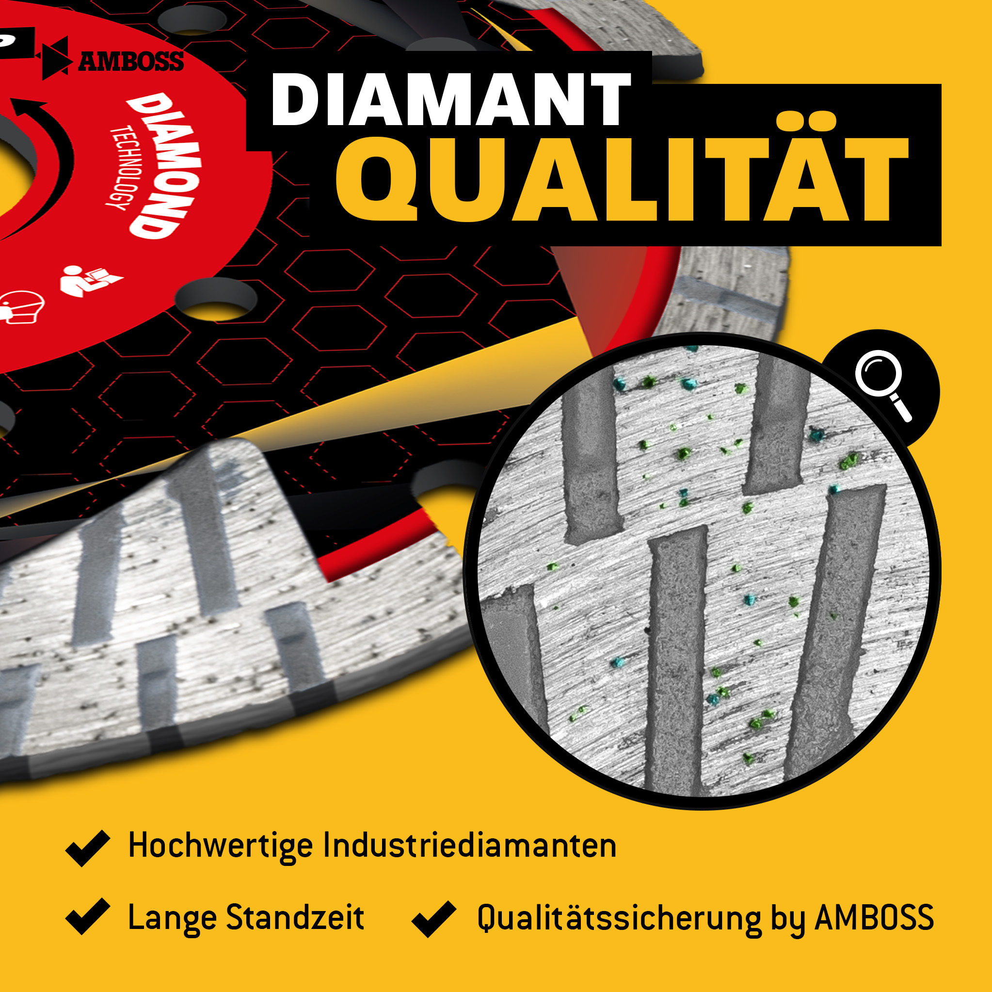 Amboss NBS 31P Diamant Trennscheibe - 230 x 3 x 22.2 Amboss NBS 31P Diamant Trennscheibe - 230 x 3 x 22.2