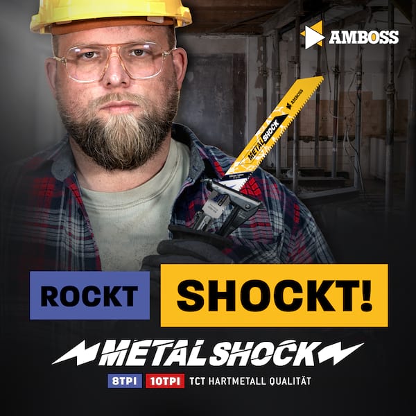 3x Amboss Metal Shock Säbelsägeblatt Länge 230 mm 8 ZpZ 3x Amboss Metal Shock Säbelsägeblatt Länge 230 mm 8 ZpZ