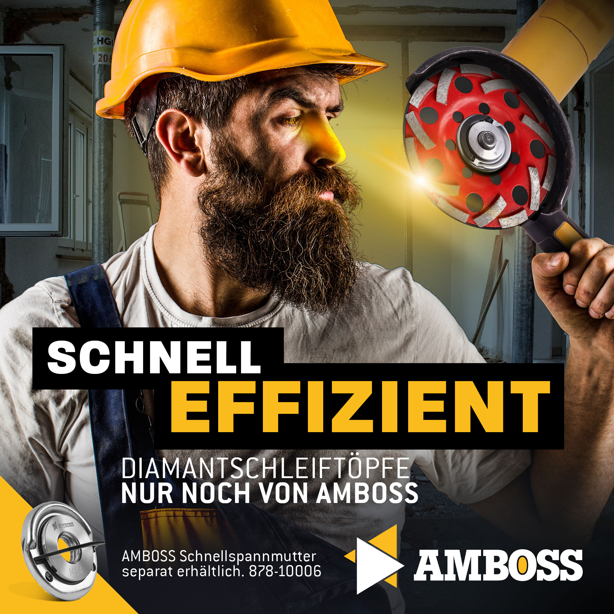 Amboss DST 12P Diamant Schleiftopf Ø 125 mm x  22.23 Amboss DST 12P Diamant Schleiftopf Ø 125 mm x  22.23