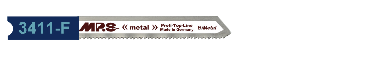 5x MPS 3411-F Stichsägeblatt Länge 75/50 mm